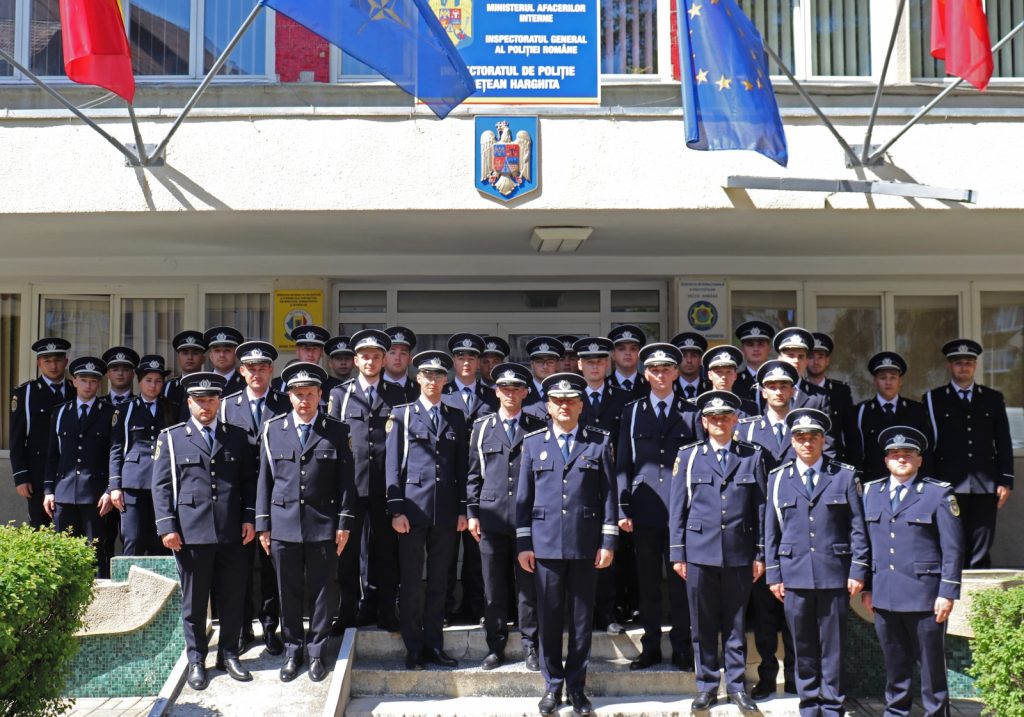 Suflu tânăr la poliția județului Harghita