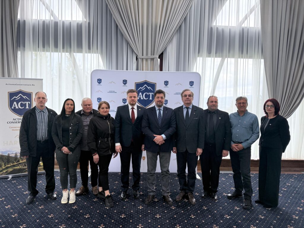 Comunicat de Presă Acțiunea Conservatoare a lui Claudiu Târziu a lansat filiala județeană Harghita
